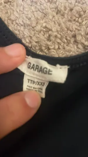 Garage Navy Top thumbnail 3