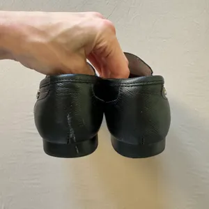 Sage Leather Buckle Loafers thumbnail 7