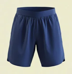 Lands' End Womens Athletic Shorts Size 10 Tall Navy‎ Blue Pull-On Stretch thumbnail 1