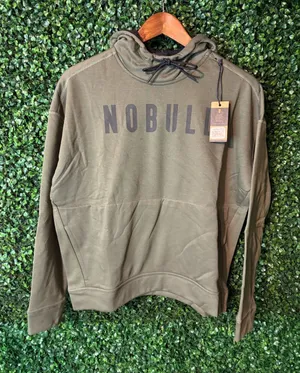NoBull Green Hoodie NWT SZ Small Dark Green thumbnail 1