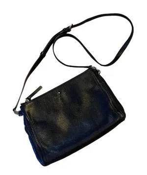Kate Spade Black Pebble Leather Crossbody thumbnail 1