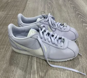Nike Cortez Light Purple Sneakers Size 7 thumbnail 1