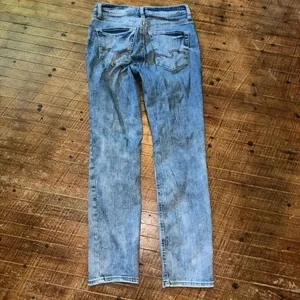 Silver distressed acid wash Avery Straight 30x31 jeans thumbnail 4