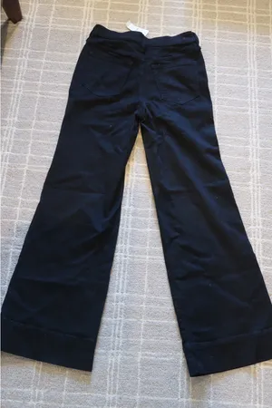 J.Crew Denim Trousers Wide-Leg thumbnail 4