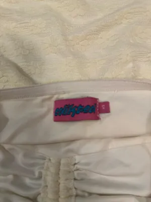 Edikted off white colored dress  thumbnail 3
