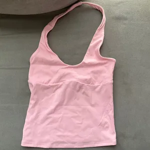 ALO Softsculpt Precision Halter Tank Pink Marshmallow S thumbnail 2