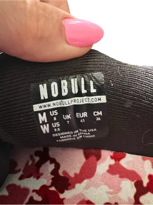 NOBULL- Black Floral Training Shoes Sneakers Women’s 9.5 Men’s 8 thumbnail 11