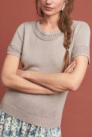 Anthropologie Sweater Knit Top  thumbnail 1