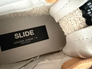 GOLDEN GOOSE Women’s Slide Purple Silver Hi Top Sneakers Size 39 / US 9 thumbnail 9