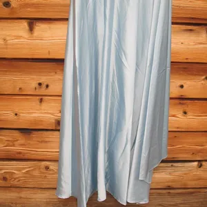 NWT Mac Duggal 49141 French Blue One Shoulder Flowy Gown Dress Size 6 thumbnail 14