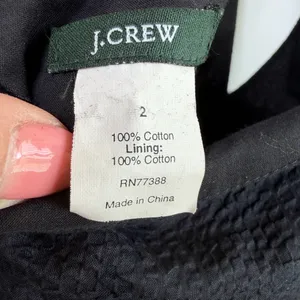 J. Crew Black Backless Dress thumbnail 2