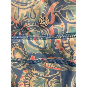 Lilly Pulitzer Luxletic Skort Skirt Size 12 Activewear Golf Tennis Blue Pink thumbnail 5