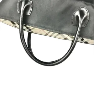 Burberry Blue Label Nova Check Mini Tote Black Nylon thumbnail 12