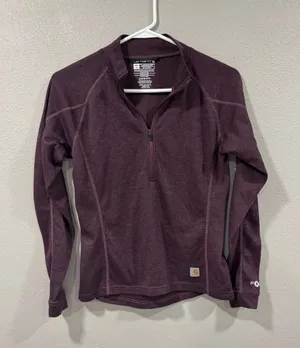 Carhartt Women's Half-Zip Performance Pullover thumbnail 1