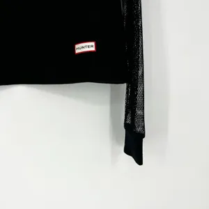 Hunter x Target Mesh Sleeves‎ Pullover Sweatshirt Black Size XS thumbnail 3