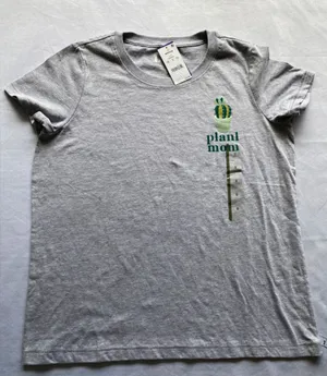 Plant‎ Mom Gray Size Medium T-Shirt thumbnail 1