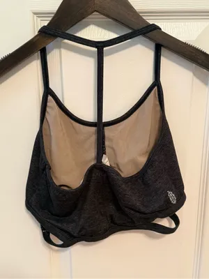 Free People Movement Infinity Sports Bra in Gray Heather thumbnail 4