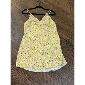 NWT Favorite Daughter Drew Slip Dress Prairie Floral size Large Yellow thumbnail 3