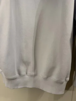 Aerie Eyelet Blue Oversized Hoodie thumbnail 9