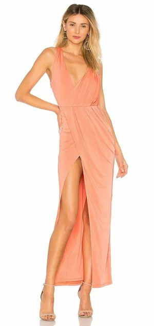 NBD NWT  sangria Gown thumbnail 1