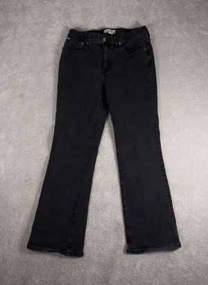 Madewell‎ Jeans Womens 28 Mid Rise Kick Out Flare Stretch Denim Pants Casual thumbnail 1