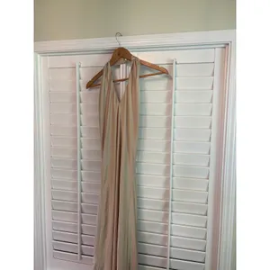 Show Me Your Mumu Gold Jasmine Halter Maxi Dress Size‎ Small thumbnail 5
