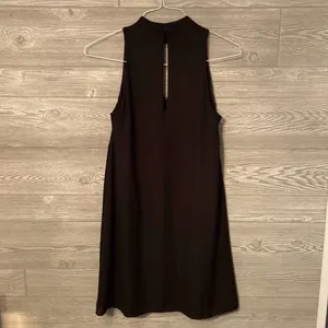 HYFVE Black‎ Mock Neck Cutout Sleeveless A-Line Mini Dress Size Medium thumbnail 5