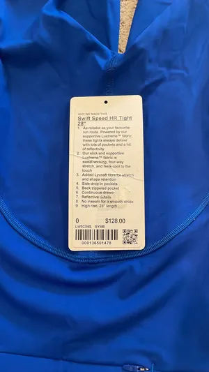 Lululemon Blue Leggings thumbnail 2