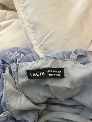 SheIn Blue Dress thumbnail 3