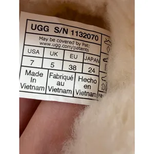 Ugg Raincloud Clear Waterproof Rubber Wool Lined Rain Boots Natural Size 7 NWOT thumbnail 5