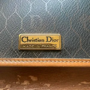Authentic Vintage Christian Dior Honeycomb Chain Shoulder Clutch Bag France thumbnail 8