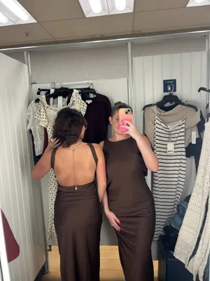 Brown dress thumbnail 2