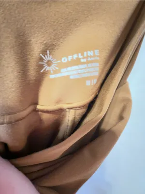OFFLINE By Aerie Real Me High Waisted Crossover Leggings Size Medium thumbnail 6