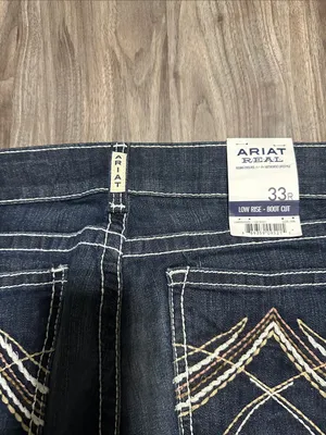 Ariat Women's Dark Blue Bootcut Jeans thumbnail 12