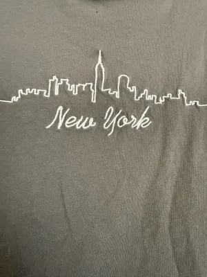 Forever 21 Embroidered New York top thumbnail 3