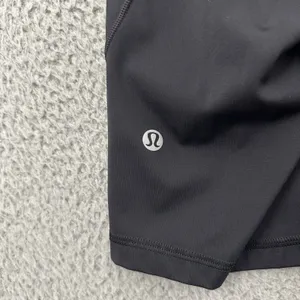 Lululemon Fast Free Shorts 8" Non‎ Reflective Black Athletic Biker Women's 2 thumbnail 3
