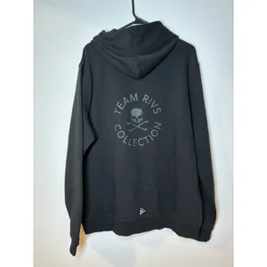 Craft‎ Sportswear Hoodie #TEAMRIVS XL black Black Skull On Back Boston Graffiti thumbnail 4