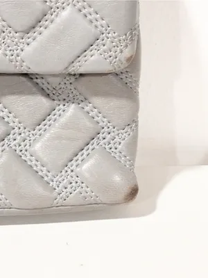 Kurt Geiger MINI KENSINGTON DRENCH Slate Grey Chain Strap Shoulder Bag thumbnail 3