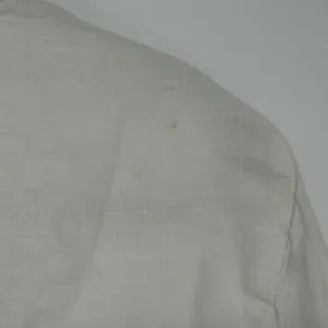 Rachel Zoe White 100% Linen Button Front Blouse Long Sleeve Top Womens Medium‎ thumbnail 3