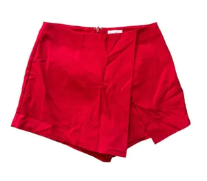 Revolve Superdown Red Skort Front Slit S thumbnail 1