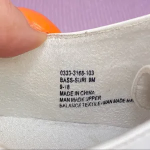 G.H. Bass & Co. Siri Floral Embroidered Lace Up Sneaker White 9‎ thumbnail 9