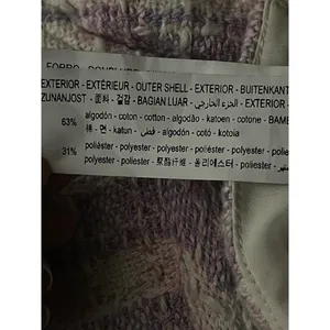 New‎ Zara Tweed Cropped Strapless Top thumbnail 6
