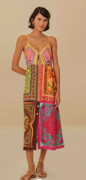 Farm Rio Midi Dress thumbnail 1