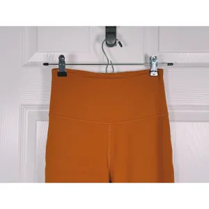 Lululemon Groove Super High Rise Flared Nulu Pants Size 4 Brown Yoga Pilates Gym thumbnail 5