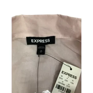 Express Women's Super Light Pink Casual Top thumbnail 3