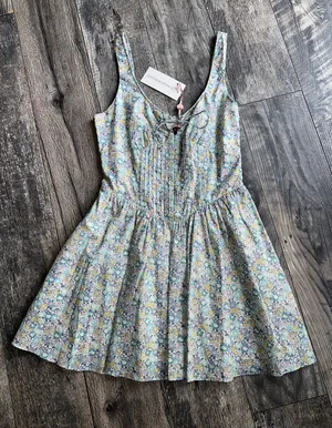Love Shack Fancy Mini Dress Floral thumbnail 1