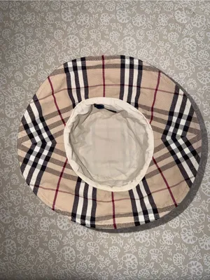 Burberry Plaid Bucket Hat thumbnail 3
