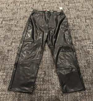 Abercrombie Leather Pants thumbnail 1