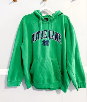 Vintage Genuine Stuff Notre Dame Hoodie thumbnail 1