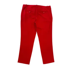 The Limited Red Dress Pants Women 12 Straight Leg Trousers Career Workwear thumbnail 2